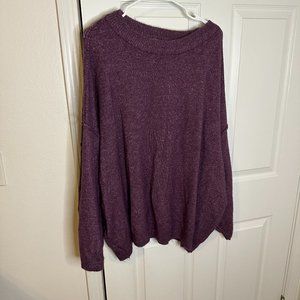 Zenana Purple Sweater